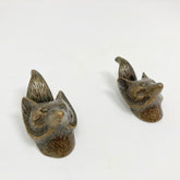 Mr Fox Antique Bronze Knob for Cabinets, Drawers, & Furniture with a Whimsical Touch